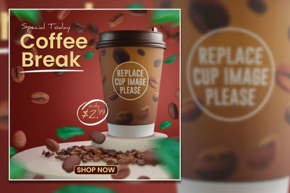 Coffee Break Social Media Post Template: A Powerful Tool for Content Creation