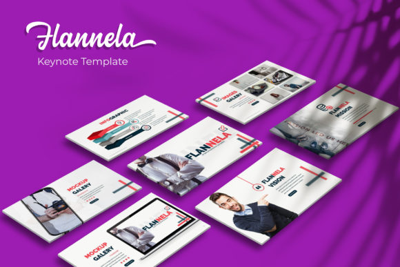 Flannela Keynote Template Overview