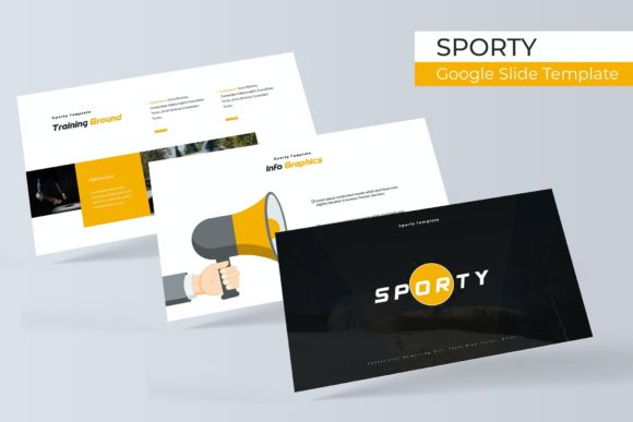Sporty Google Slide Template: Dynamic Design for Every Need